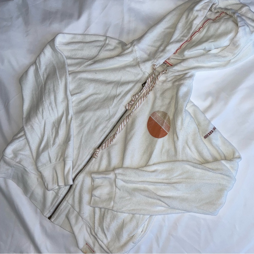 White Zip Jacket